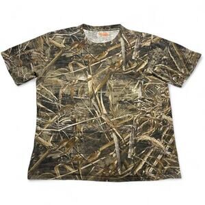 Game Winner Realtree Camo Hunting Outdoor Tee Mens 3XL